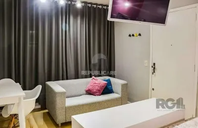 Apartamento studio à venda no bairro menino deus com 27m² e 1 dormitório/quarto