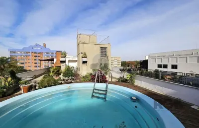 Cobertura à venda no menino deus com 448 m² e 3 dormitórios/quartos.