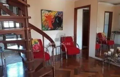 Apartamento cobertura à venda no bairro teresópolis com 142 m² e 2 dormitórios/quartos.