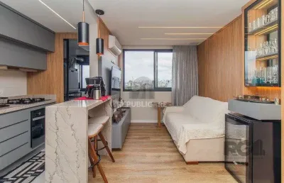 Apartamento à venda no bairro azenha com 57 m² e 2 dormitórios/quartos.