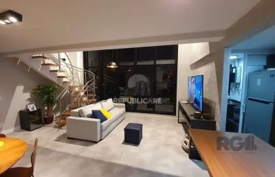 Excelente apartamento duplex de 74m² com 01 suíte e 2 vagas.