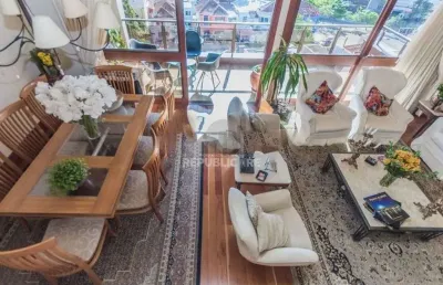 Cobertura à venda no bairro rio branco com 335 m² e 4 dormitórios/quartos disponíveis.