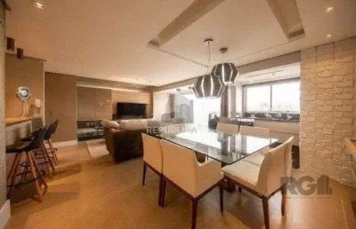 Apartamento à venda no menino deus com 120m² e 3 dormitórios/quartos disponíveis