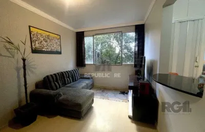 Apartamento à venda no bairro cristal com 43 m² e 1 dormitório/quarto disponível.