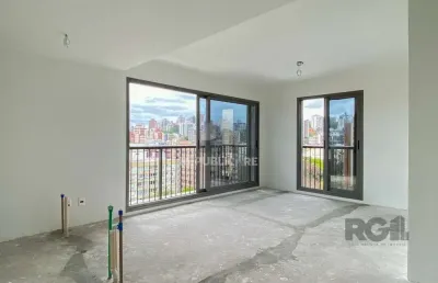 Apartamento 2 dormitórios com vista definida na parte plana do bela vista