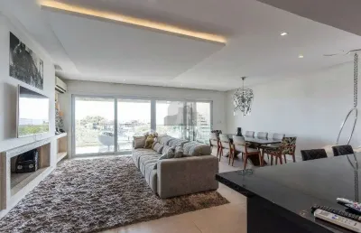 Apartamento cobertura à venda no bairro cristal com 319 m² e 3 dormitórios/quartos.