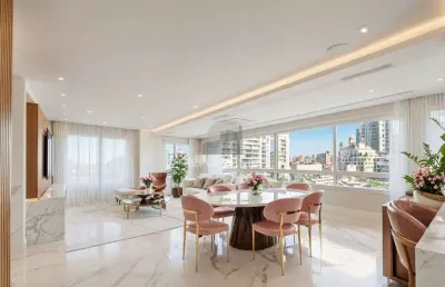 Apartamento alto padrão mobiliado com 3 suítes e 140 m² na bela vista