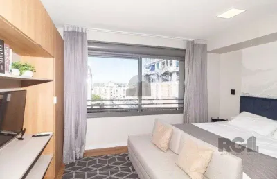Apartamento à venda no bairro farroupilha com 1 dormitório e área de 40 m².