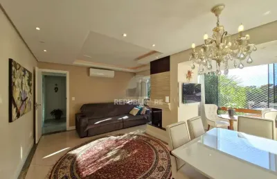 Apartamento à venda no bairro petrópolis com 90 m² e 3 dormitórios/quartos disponíveis