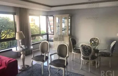 Apartamento à venda no bairro auxiliadora com 127 m² e 3 dormitórios/quartos