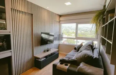 Apartamento com 1 dormitório e 1 vaga de garagem no bairro partenon