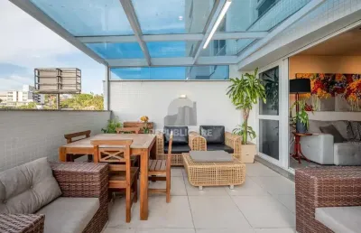 Apartamento garden com 178m², 3 quartos, 1 suíte, 2 vagas individuais, no bairro