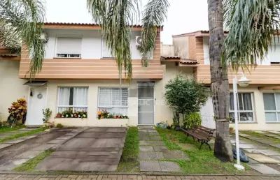 Casa de condomínio à venda no bairro partenon com 150 m² e 3 dormitórios/quartos.