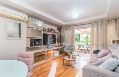 Apartamento garden com 107m² e 3 dormitórios, 1 suíte, 2 vagas