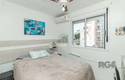 Apartamento à venda no bairro cristal com 63m² e 3 dormitórios/quartos disponíveis.