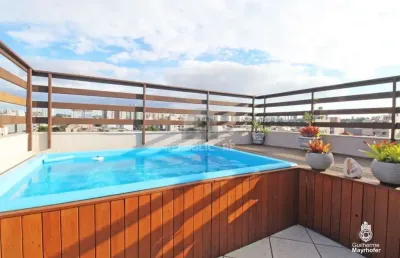 Cobertura para venda - 164.03m², 3 dormitórios, sendo 1 suites, 2 vagas - passo