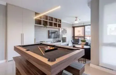 Apartamento garden com 118m², com 2 dormitórios, 2 suítes, lavabo, churrasqueira