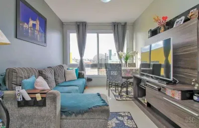 Apartamento à venda no bairro partenon, 47 m² com 1 dormitório/quarto disponível.