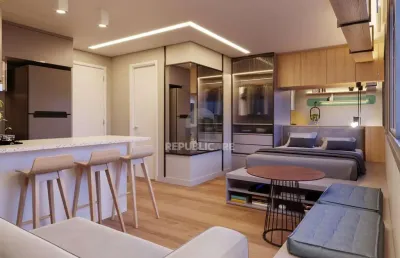 Studio 1 dor, 30m²com vaga no empreendimento mood central parque