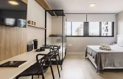 Studio completamente mobiliado e equipado, para comprar, localizado no go rio br