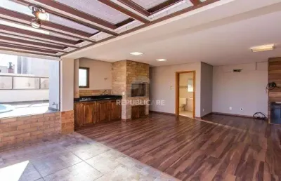 Cobertura à venda no jardim lindóia com 3 dormitórios e 210 m² de área útil