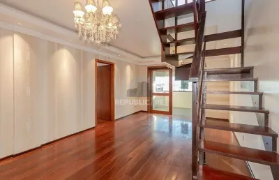 Cobertura à venda na tristeza com 214 m² e 3 dormitórios/quartos disponíveis.