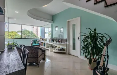 Apartemento cobertura à venda no bairro higienópolis com 3 dormitórios e 197 m²