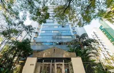 Cobertura à venda no bairro moinhos de vento, 251m² e 3 dormitórios/quartos disponíveis.