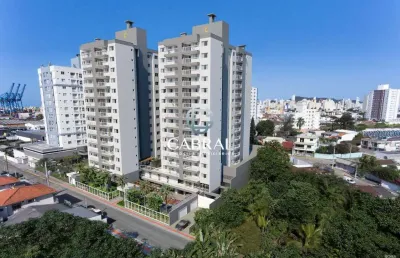 Apartamento com 2 quartos à venda no são joão, itajaí  por r$ 630.000