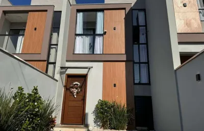 Sobrado mobiliado com 2 suítes em balneário piçarras