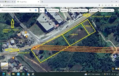 Terreno comercial à venda na Br 280 Km 29, Lotes B e , Centro, Araquari
