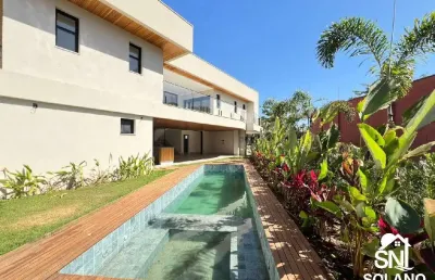 Casa em condomínio fechado com 4 quartos à venda na Rua dos Angicos, 123, Jardins Bolonha, Senador Canedo