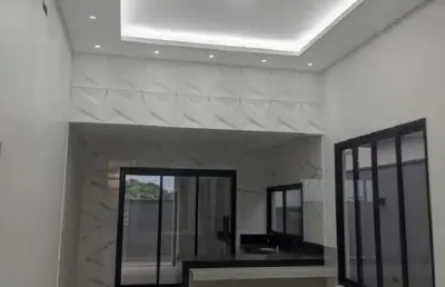 Casa terrea com 3 suites plenas a venda no condomínio parqville pinheiros go