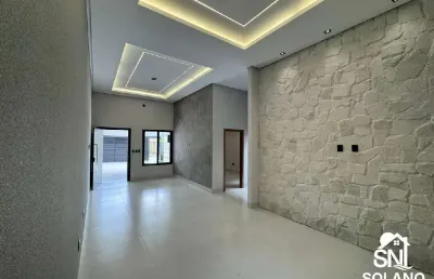 Linda casa nova de alto padrão - 155m² de área construída . conforto e sofisticação em cada detalhe!