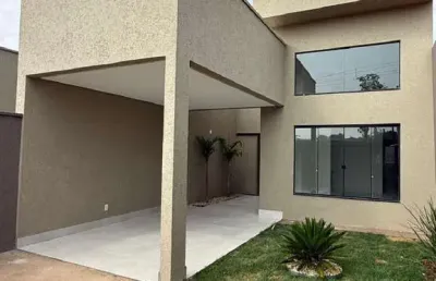Belíssima casa no residencial petra - senador canedo