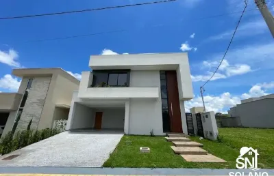 Casa nova condominio fechado 4 suítes plenas - jardins bolonha go