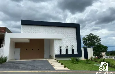 Linda casa térrea a venda no condomínio golfe clube go