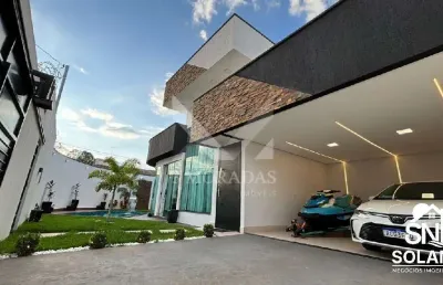 Belíssima casa 3 suítes a venda no setor três marias go.