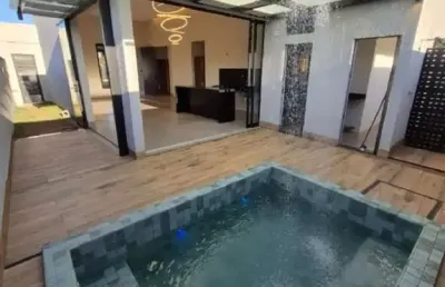 Casa térrea de luxo à venda - condomínio villagio toscana go