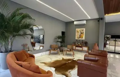 Casa em condomínio fechado com 4 quartos à venda na Avenida Vale Verde, 242, Alphaville Flamboyant Residencial Araguaia, Goiânia