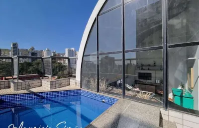 Cobertura à venda, 3 quartos, 3 suítes, 3 vagas, sion - belo horizonte/mg