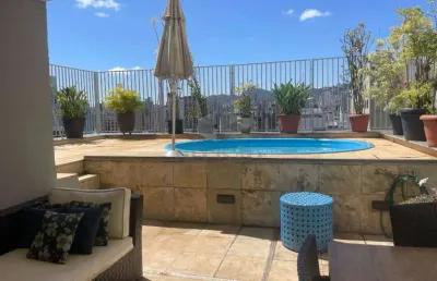 Cobertura à venda, 4 quartos, 2 suítes, 3 vagas, santo antônio - belo horizonte/mg