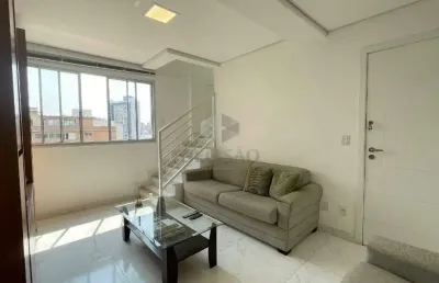 Cobertura à venda, 2 quartos, 1 suíte, 2 vagas, anchieta - belo horizonte/mg