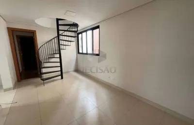 Cobertura à venda, 2 quartos, 1 suíte, 2 vagas, sion - belo horizonte/mg