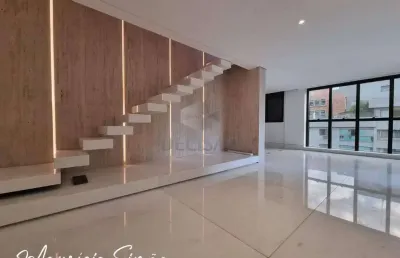 Cobertura à venda, 3 quartos, 3 suítes, 3 vagas, savassi - belo horizonte/mg