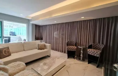 Cobertura à venda, 3 quartos, 2 suítes, 3 vagas, lourdes - belo horizonte/mg