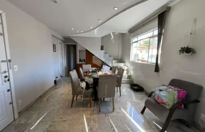 Cobertura à venda, 3 quartos, 1 suíte, 2 vagas, serra - belo horizonte/mg