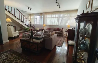 Cobertura à venda, 4 quartos, 1 suíte, 4 vagas, lourdes - belo horizonte/mg