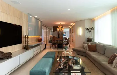 Apartamento 4 quartos à venda, 4 quartos, 2 suítes, 3 vagas, funcionários - belo horizonte/mg
