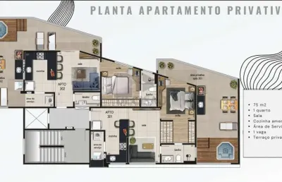 Cobertura à venda, 2 quartos, 1 suíte, 1 vaga, vila paris - belo horizonte/mg